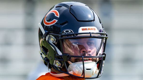 Camp report: Bears offense, Caleb Williams overcome penalties to shine in first padded practice