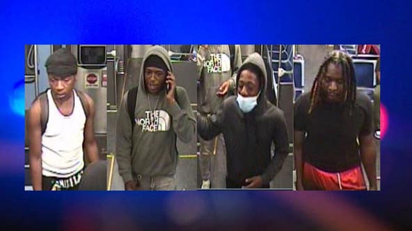 Red Line robbery: Police seek 4 suspects who allegedly assaulted man, stole his items