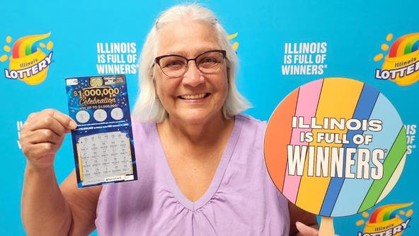 Illinois great-grandmother wins $1M with scratch-off ticket
