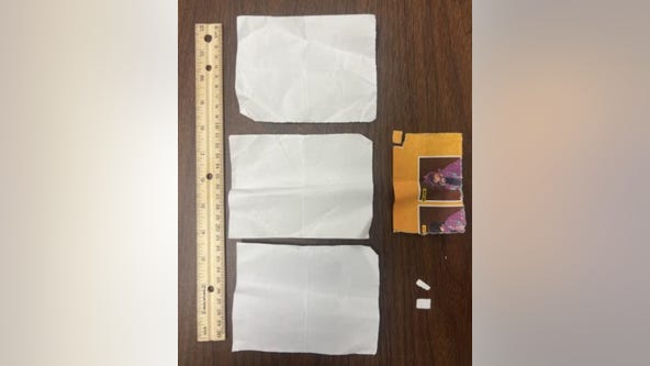 Cook County Jail seizes drug-soaked paper containing 'tranq' and ecstasy, among other drugs