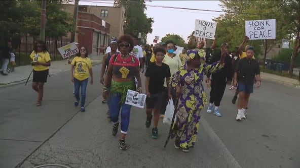 Saint Sabina hosts march for peace on Chicago's South Side