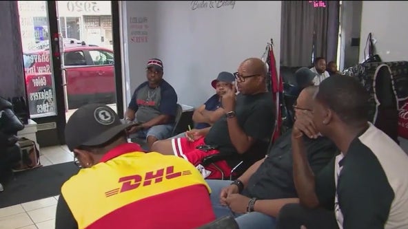 Chicago barbershop cuts through stigma of men’s mental health