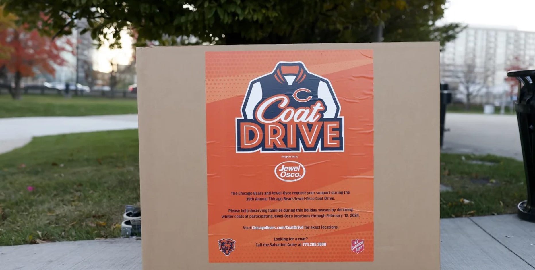 Chicago Bears Coat Drive kicks off with goal of collecting 20,000 ...