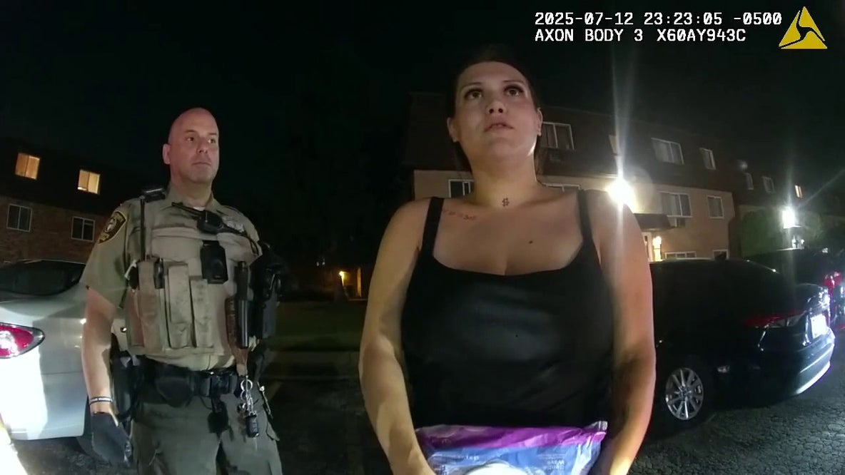 Video shows Cook County officers confronting mom accused of leaving kids in car