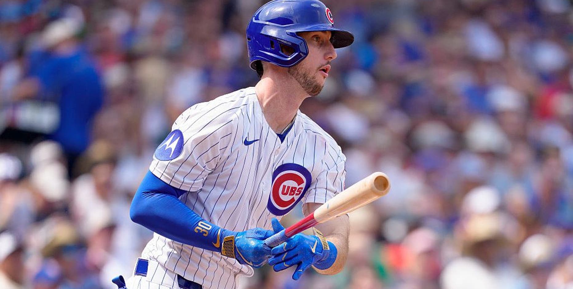 Kyle Tucker says 'we'll see what happens' to the idea of signing with the Cubs long-term