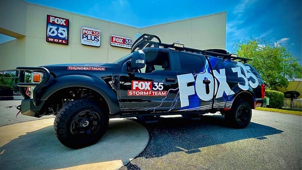 Meet the FOX 35 Storm Team Thunder Truck