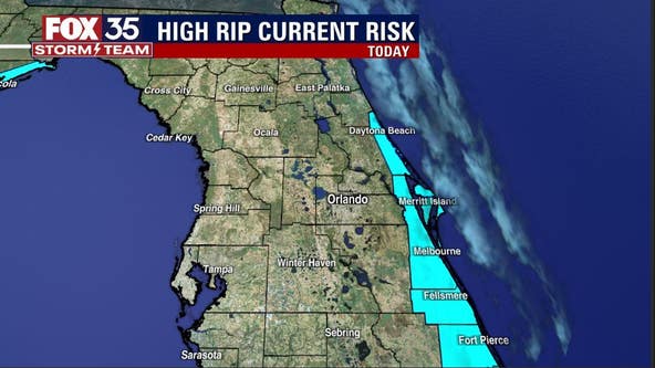 High rip current risk at all east coast Florida beaches Sunday: what you need to know