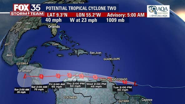 NHC: Tropical Storm Bonnie 'likely' to form, 2 other systems being monitored
