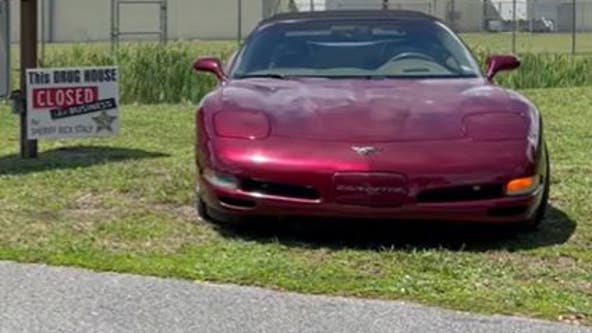 Florida drug dealers' Corvette up for auction after being caught with fentanyl: sheriff