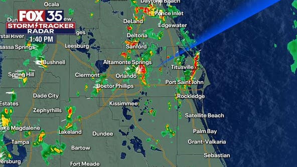 Live radar: Track when rain, storms move through your Central Florida neighborhood