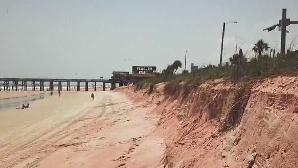 'Something that we haven't seen before': Massive beach erosion growing concern in Florida county