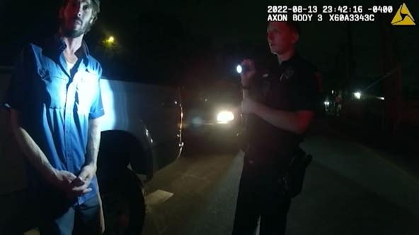WATCH: Bodycam video shows DUI arrest of Florida sheriff's son