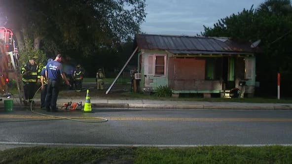 Fire breaks out at home in Seminole County