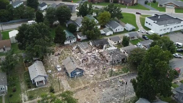 Home explosion in Indiana kills 3, damages 39 houses