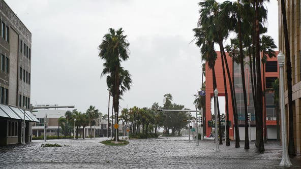 Hurricane Ian maintains intensity after landfall in Florida as Category 4 storm