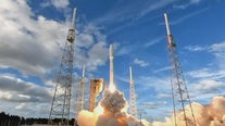 Watch again: ULA's Atlas V rocket carrying communications satellites launches from Florida