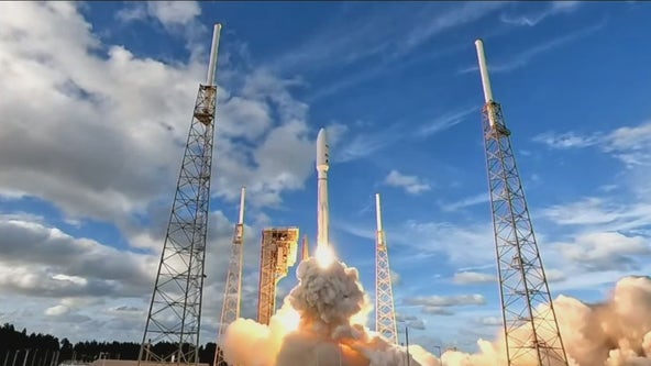 Watch again: ULA's Atlas V rocket carrying communications satellites launches from Florida