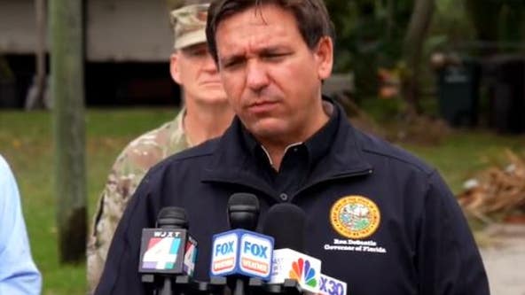 Gov. DeSantis has warning for looters in Florida after Ian: 'We're a second amendment state'