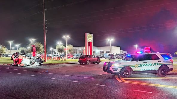 Woman killed after test drive ends in crash outside Florida dealership