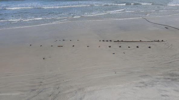 Mystery items found at beach in Daytona Beach Shores