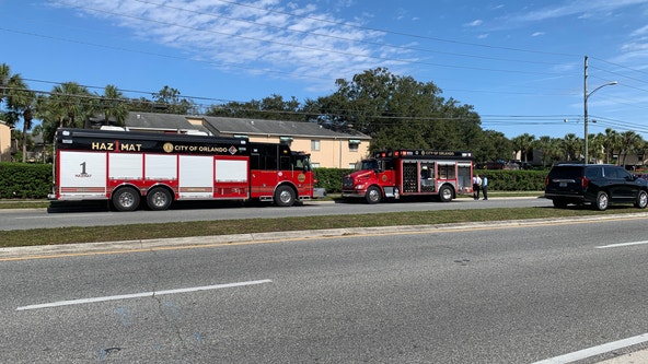 Residents displaced after fire rips through Orlando apartment building