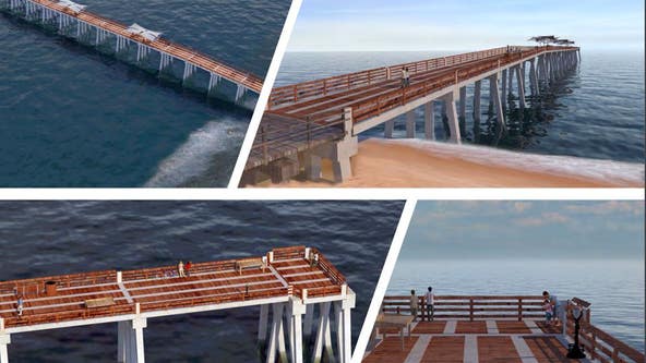 Here's a sneak peak at what the new Flagler Beach Pier will look like