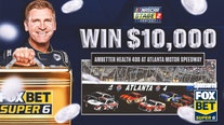 Cash in on $10K playing FOX Bet Super 6 NASCAR contest featuring Atlanta