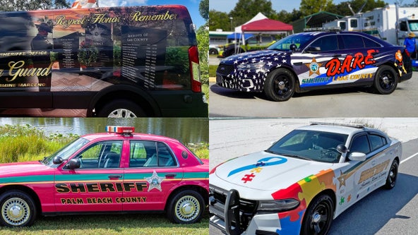 From ice cream trucks to pink patrol cars: Florida's coolest law enforcement vehicle needs your vote
