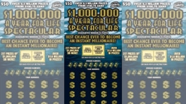 Florida man turns $50 lottery ticket into $1 million payout