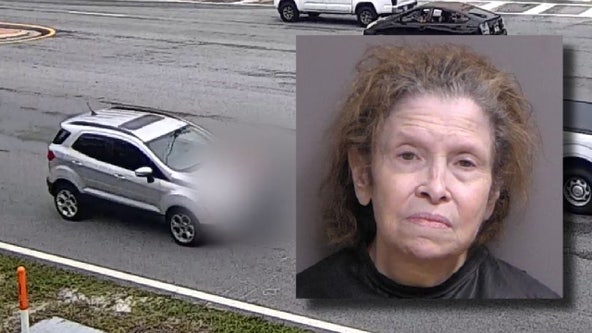 Hit-and-run victim takes 2-mile ride on car hood after Florida woman flees crash at 50 mph, deputies say