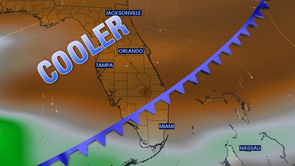 Cold front coming to Florida this weekend to bring fall vibes with temps in the 60s