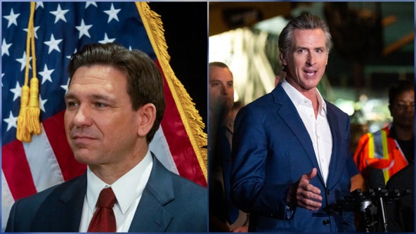 DeSantis, Newsom lob insults and talk some policy in a faceoff between two White House aspirants