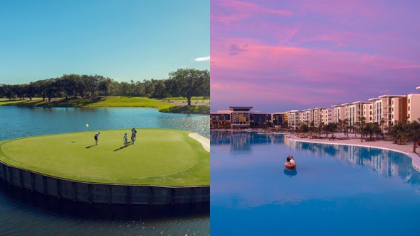'First-of-its-kind' luxury resort opening near Disney World features massive lagoon, 2 18-hole golf courses