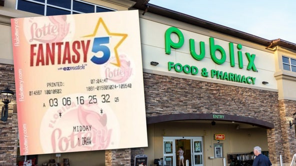 Winning Florida Lottery ticket worth over $116K sold at Apopka Publix
