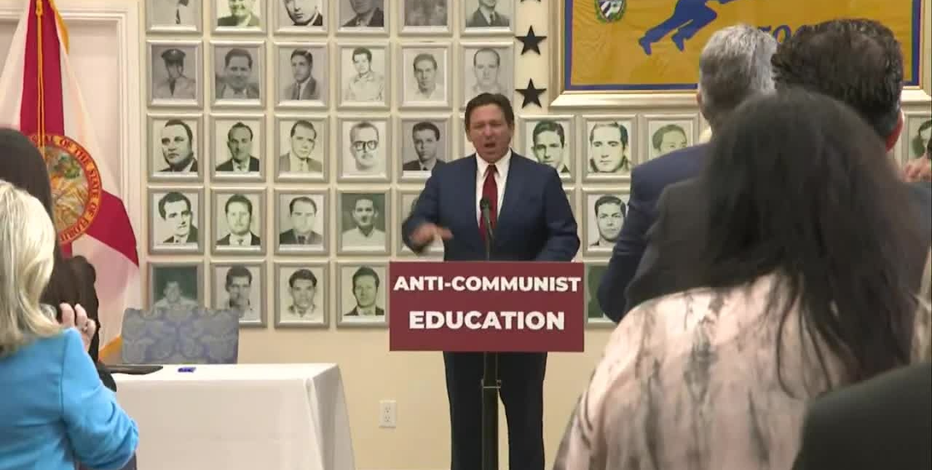 DeSantis signs bill requiring communism history be taught in Florida public schools