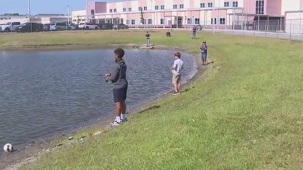 St. Cloud middle schoolers learning about ecosystem through STEM fishing class: 'It's fun'