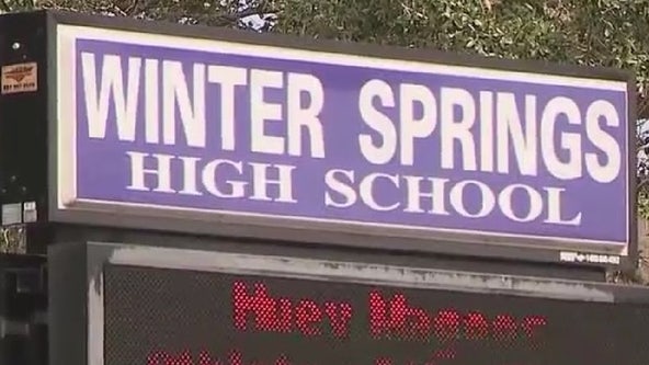Lockdown at Winter Springs High School triggered by water gun sighting, officials say