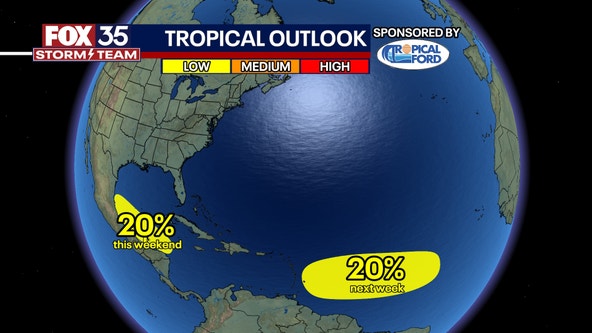 National Hurricane Center tracking 2 tropical waves that could become better organized