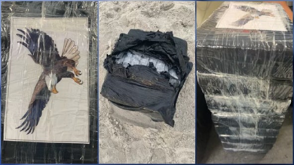 71 pounds of cocaine worth over $4 million washes ashore at Florida beach, deputies say