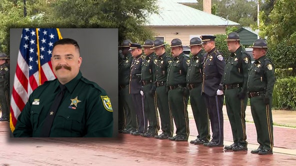 Community pays respects at procession for fallen Lake County deputy