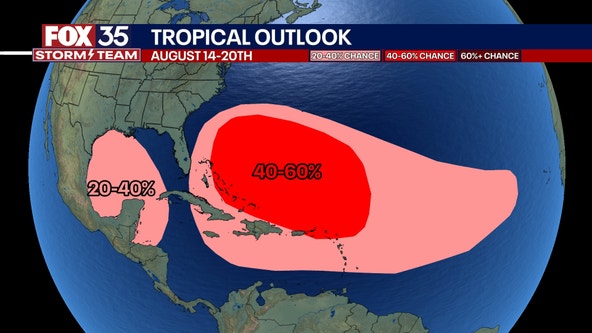 NHC says tropical wave in western Caribbean now has 'limited' chance of development