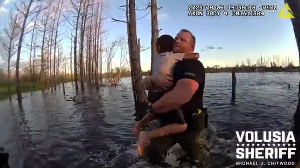 Florida deputy dashes into pond to save missing 5-year-old boy with autism: 'I got him!'