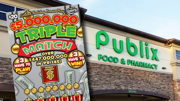 Lucky Polk County woman's $20 Publix trip turns into $1 million lottery win