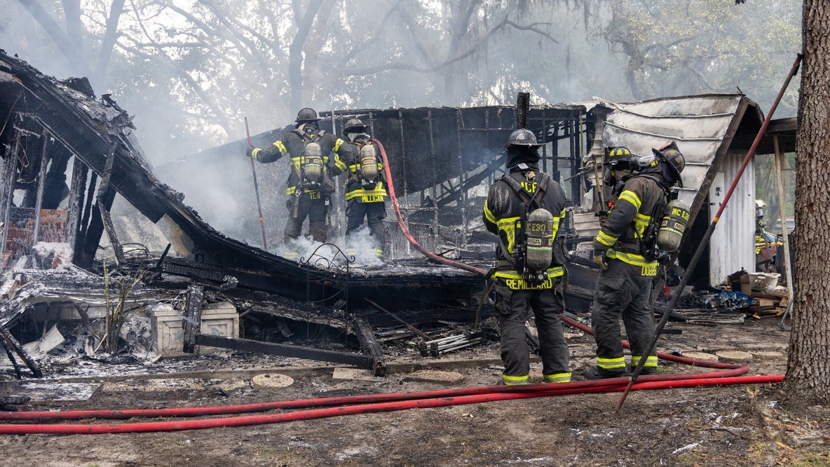 Belleview mobile home fire kills dog, damages property, officials say
