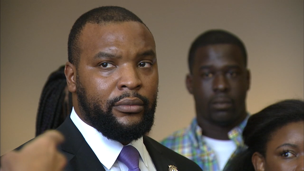 Attorney Lee Merritt arrested during McKinney protest