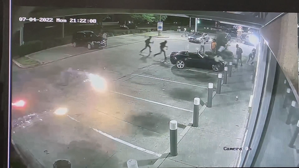 Oak Cliff residents concerned after group shoots fireworks at people in parking lot