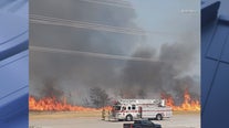 Wildfires burning across North Texas as dry heat continues