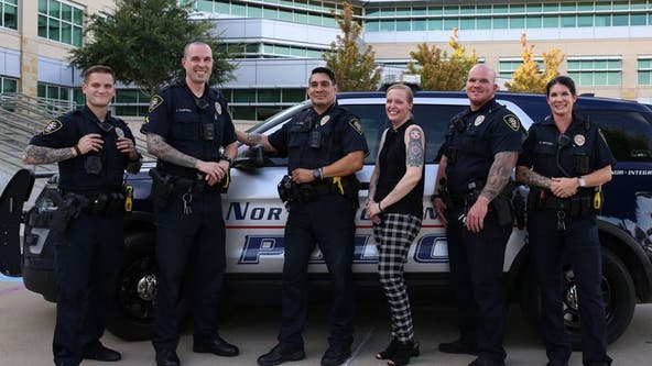 North Richland Hills police officers will be allowed to show off tattoos