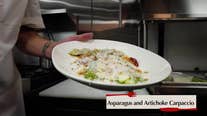 Artichoke and Asparagus Carpaccio