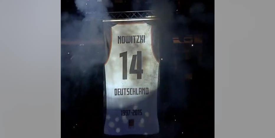 Dirk Nowitzki's jersey retired by German Basketball Federation